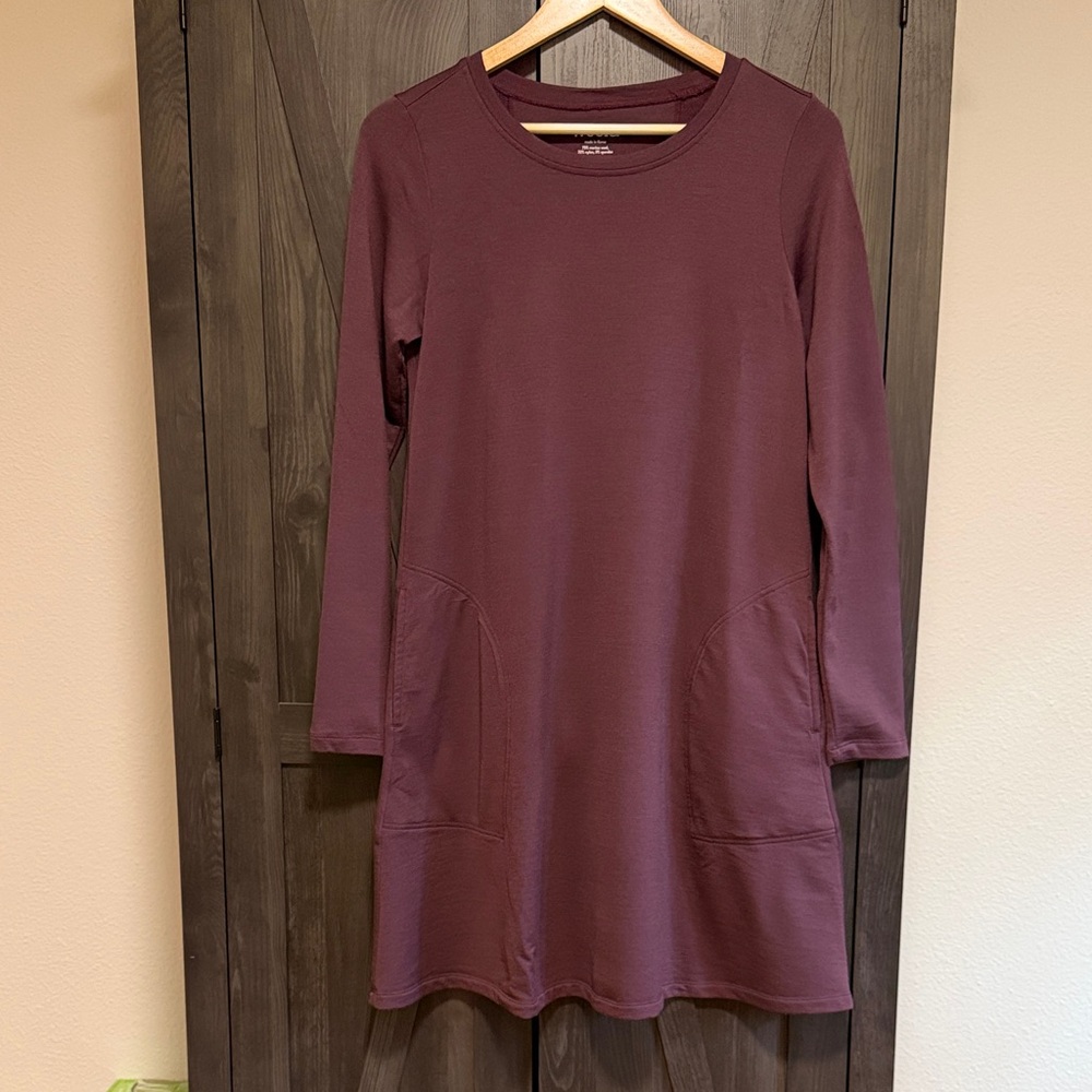 Wool& Eliza Swing Dress Marionberry